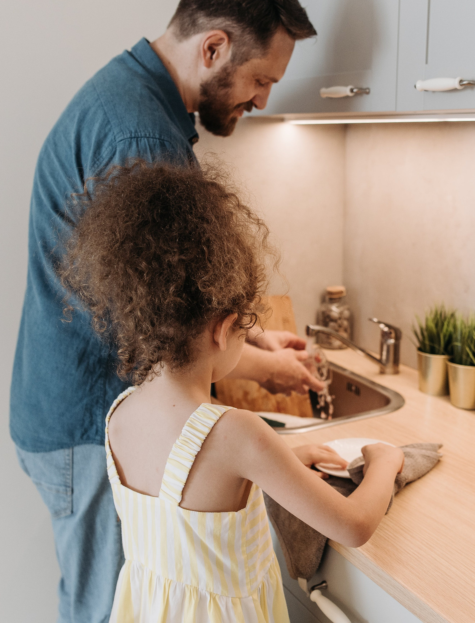 A child learning through play
